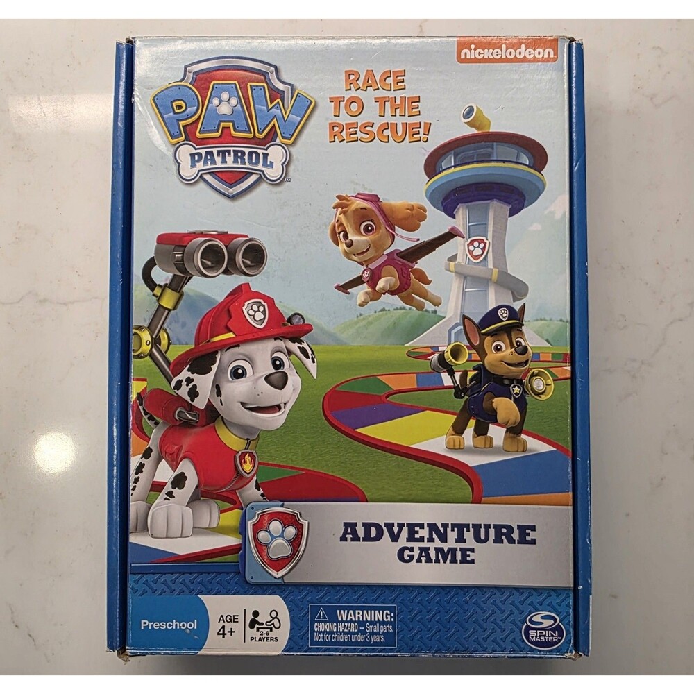 Paw Patrol Race To The Rescue Adventure Game Nickelodeon 2013
